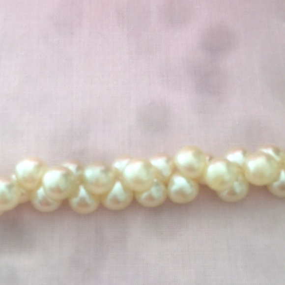 VINTAGE CHIC Faux Pearl Choker 1050’s 🔥 - Picture 14 of 16